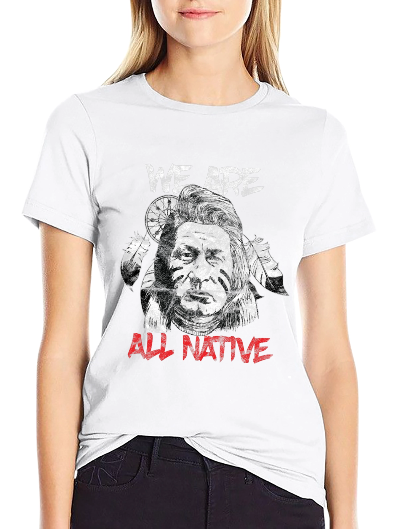 Native Pride Tee - We Are All Native T-Shirt