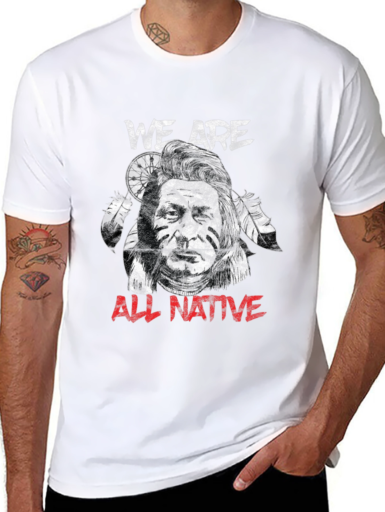 Native Pride Tee - We Are All Native T-Shirt