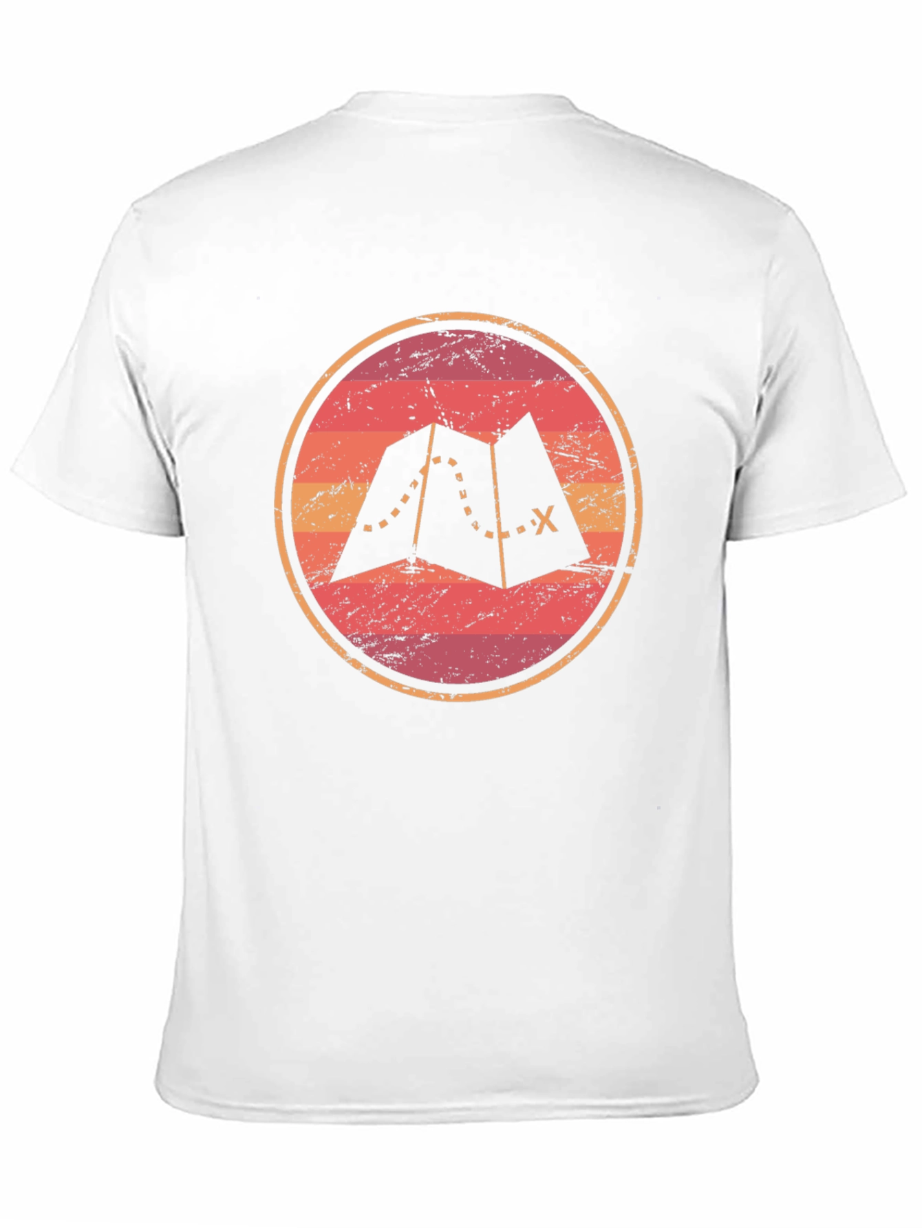 Adventure Map Graphic Tee - Unisex Soft Black T-Shirt