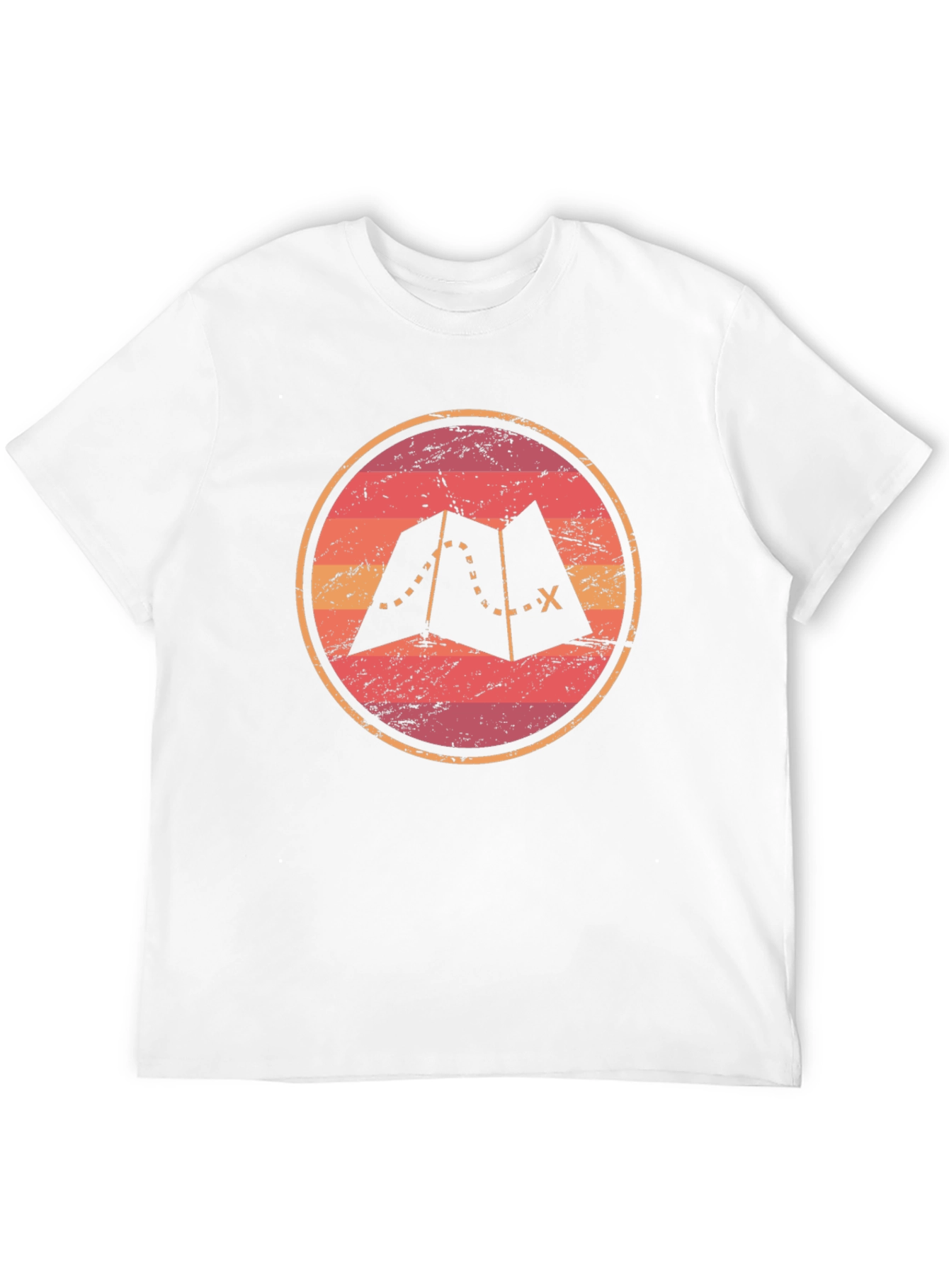 Adventure Map Graphic Tee - Unisex Soft Black T-Shirt