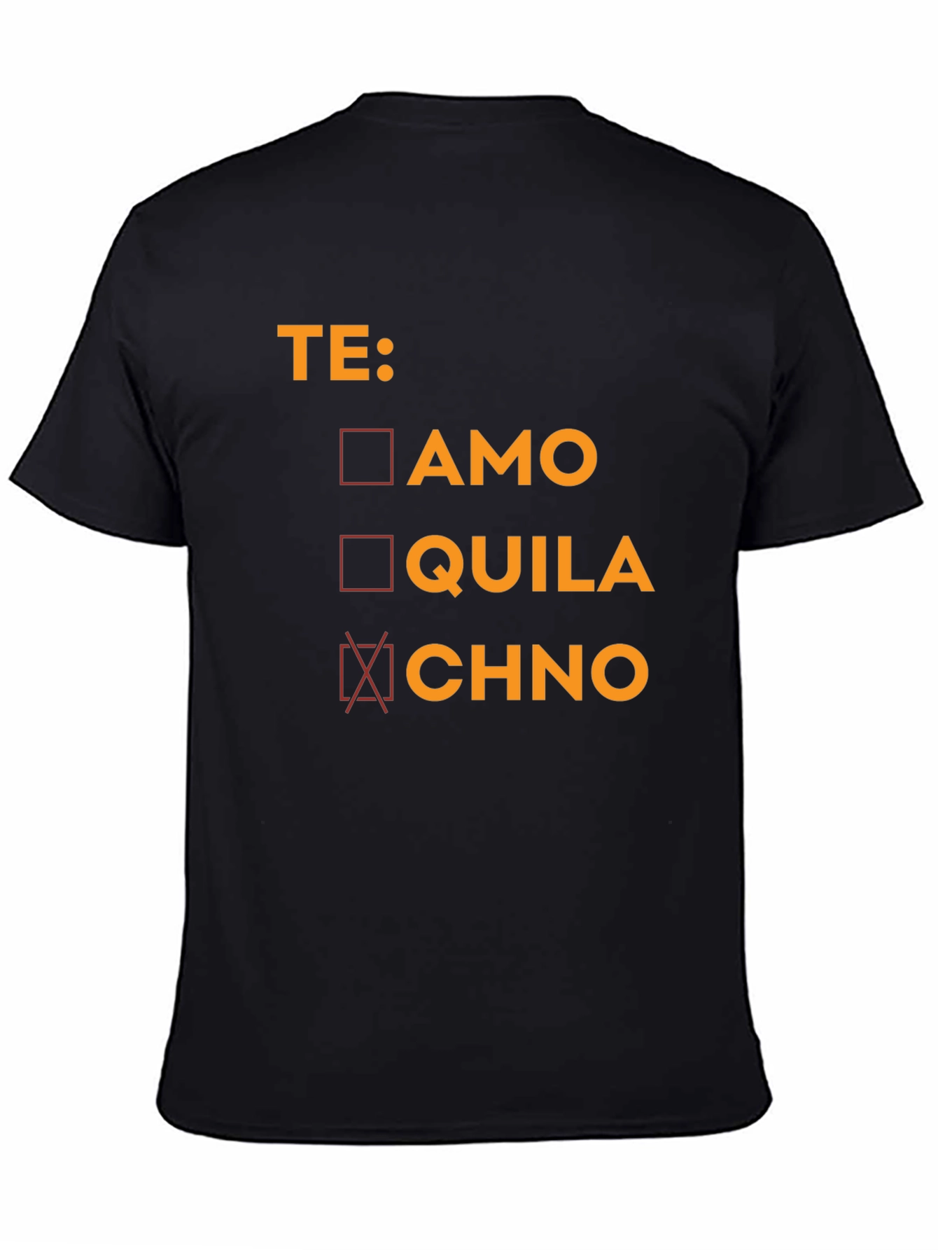 TE: CHNO Graphic T-Shirt - Black