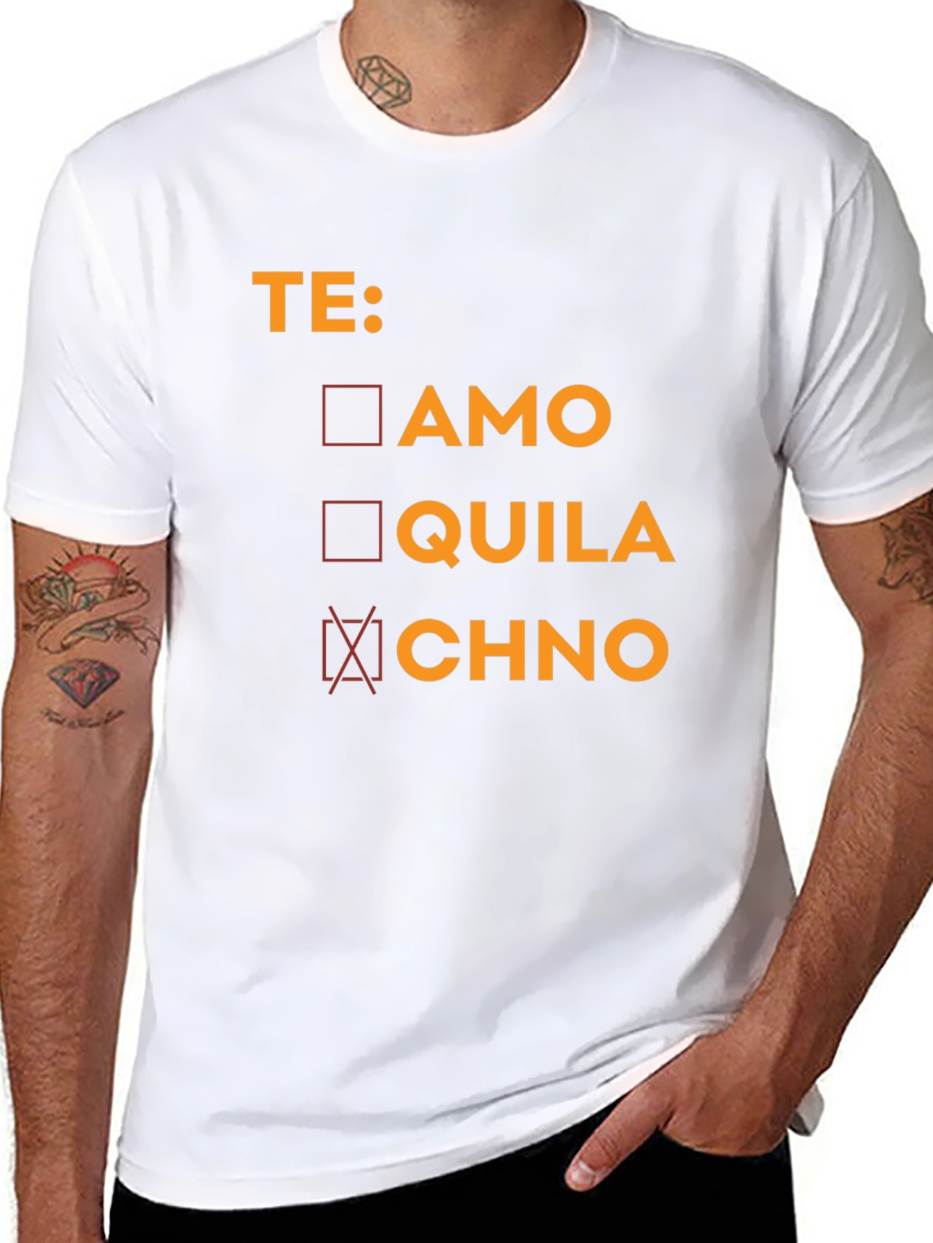 TE: CHNO Graphic T-Shirt - Black