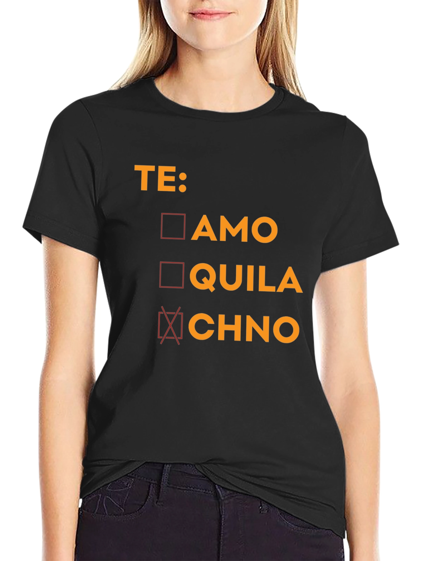 TE: CHNO Graphic T-Shirt - Black
