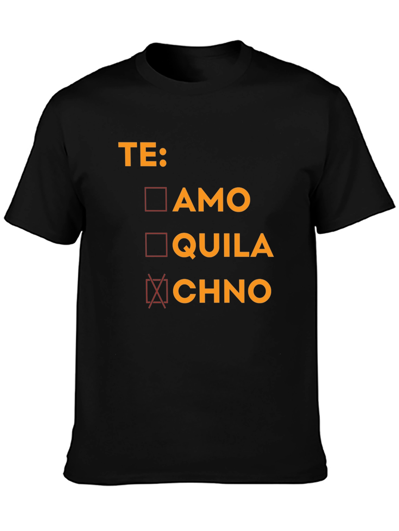 TE: CHNO Graphic T-Shirt - Black