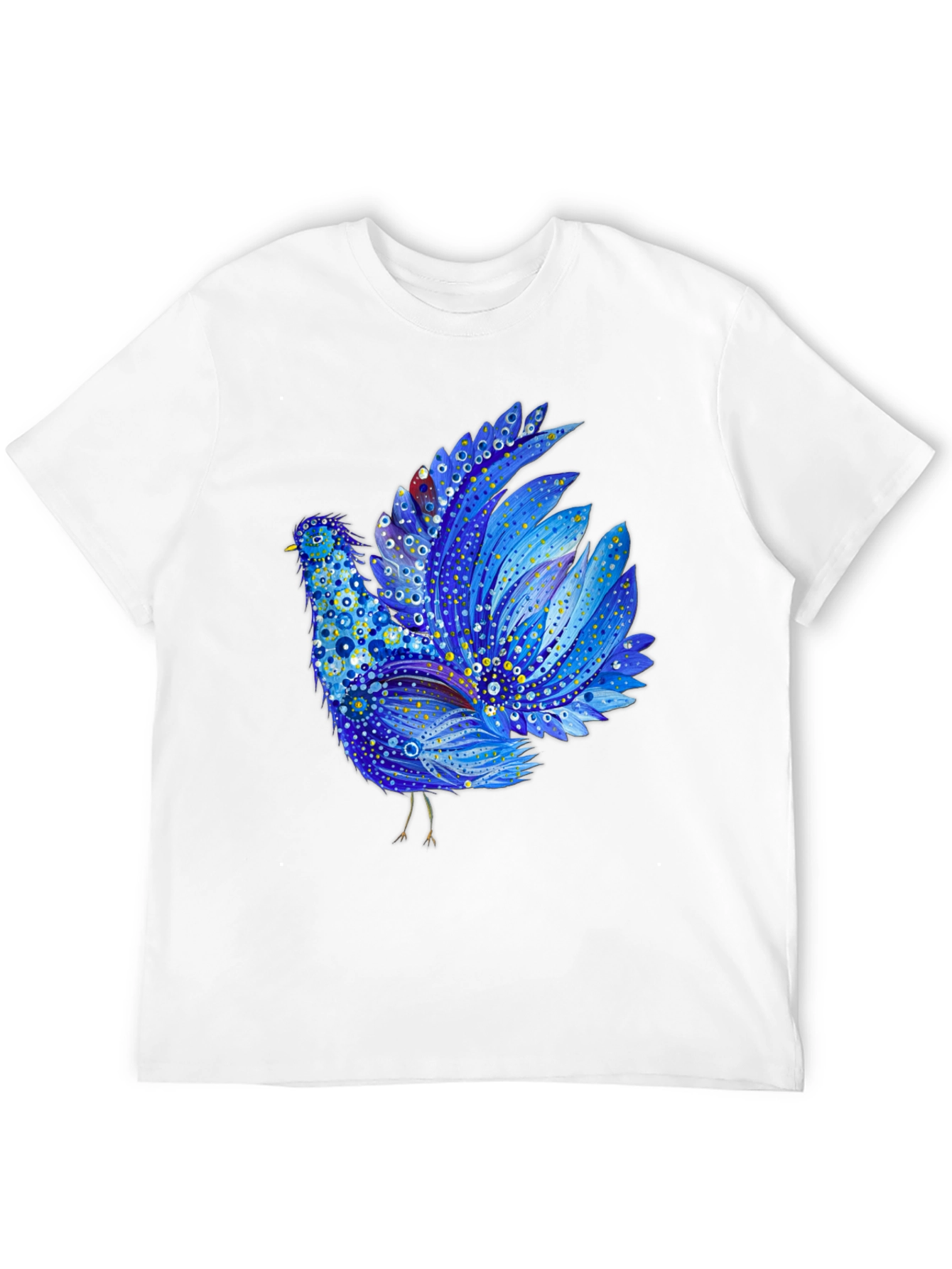 Blue Bird Graphic Tee - Unique Design