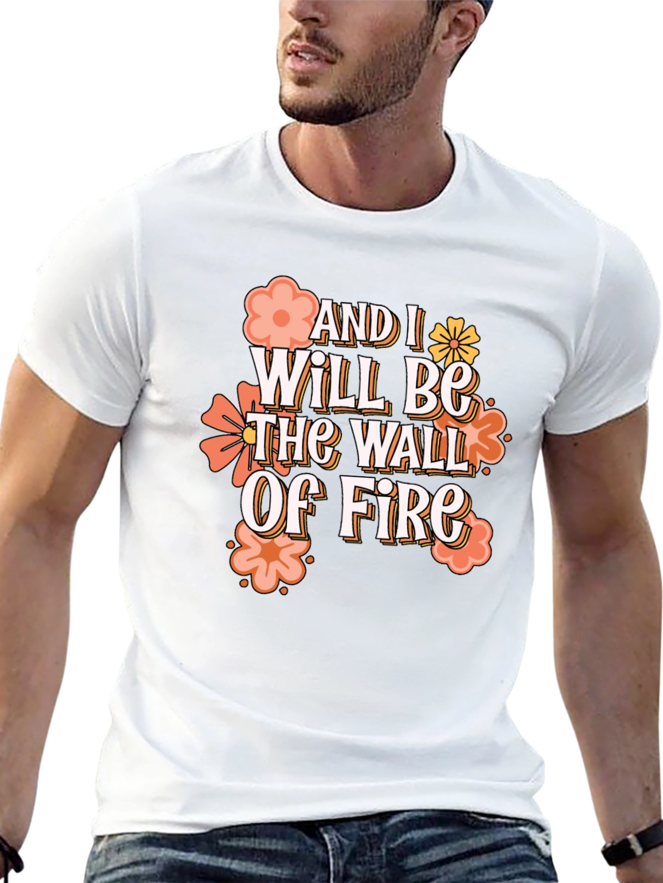 Wall of Fire Graphic Tee