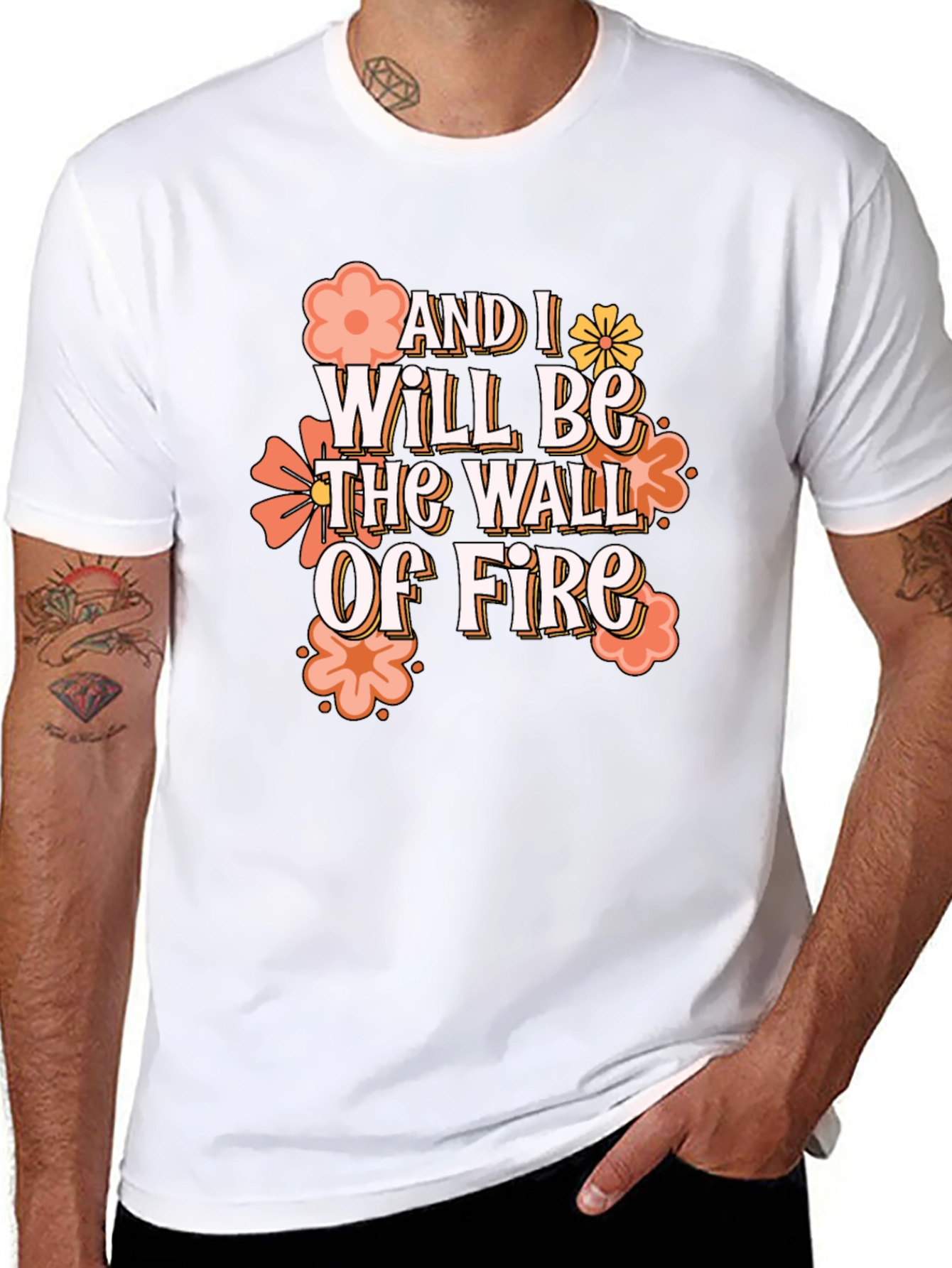 Wall of Fire Graphic Tee