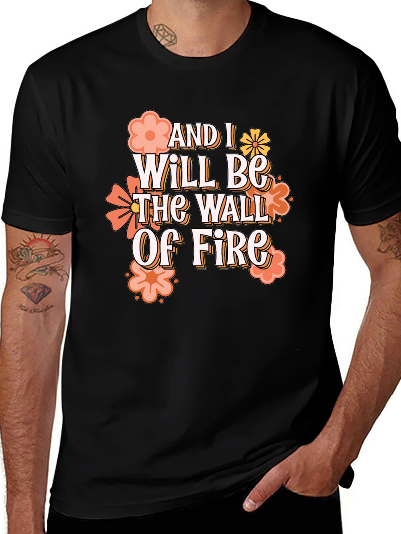 Wall of Fire Graphic Tee