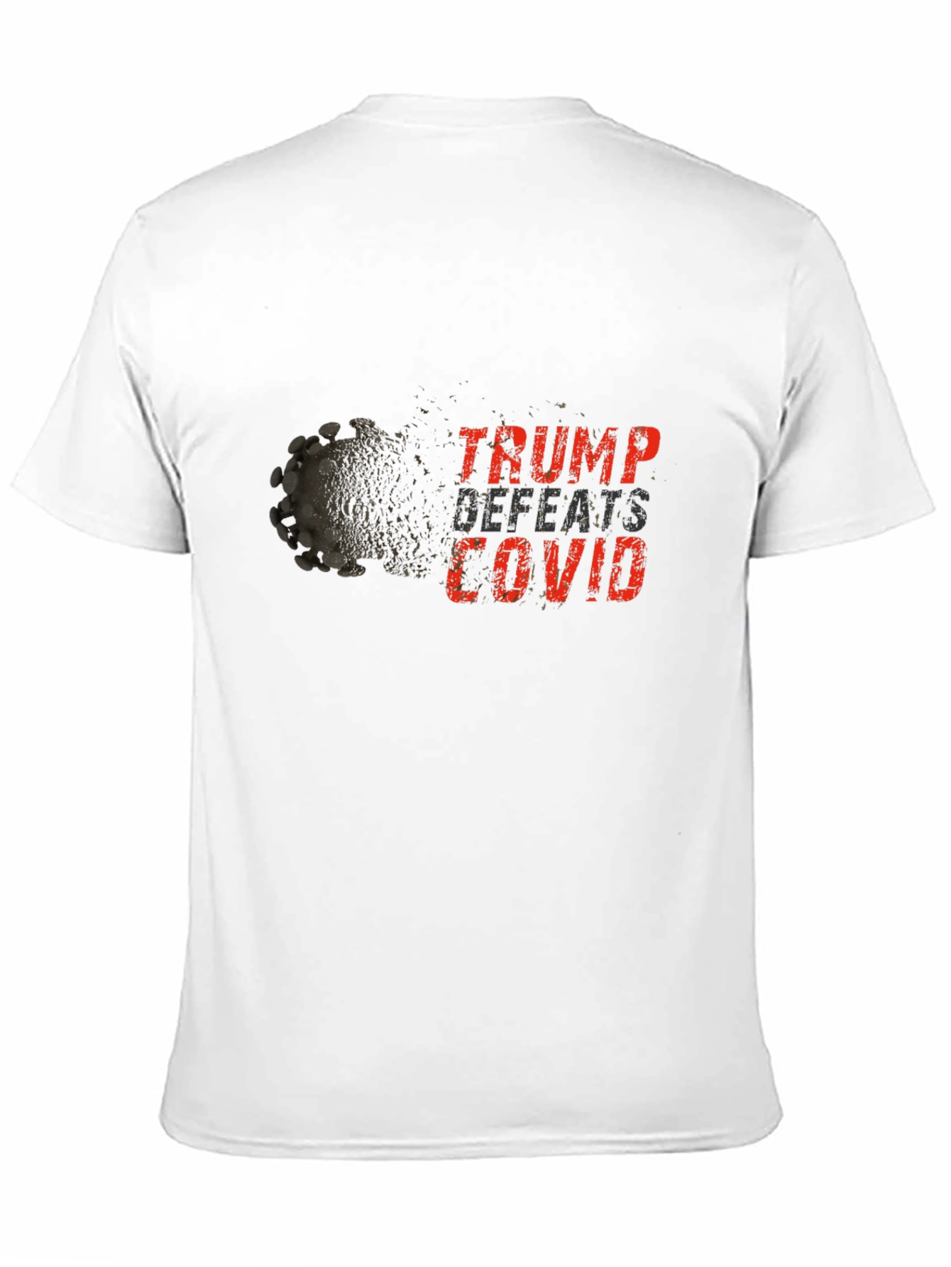 Trump Defeats COVID Black T-Shirt