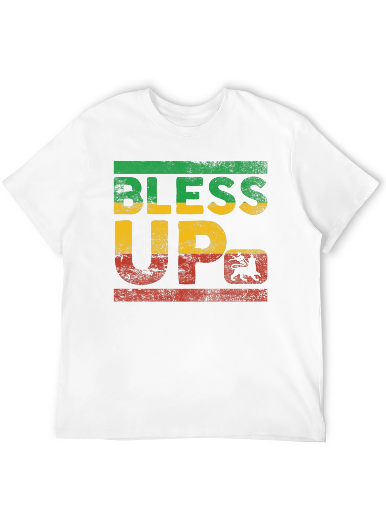 Bless Up Rasta T-Shirt - Reggae Style