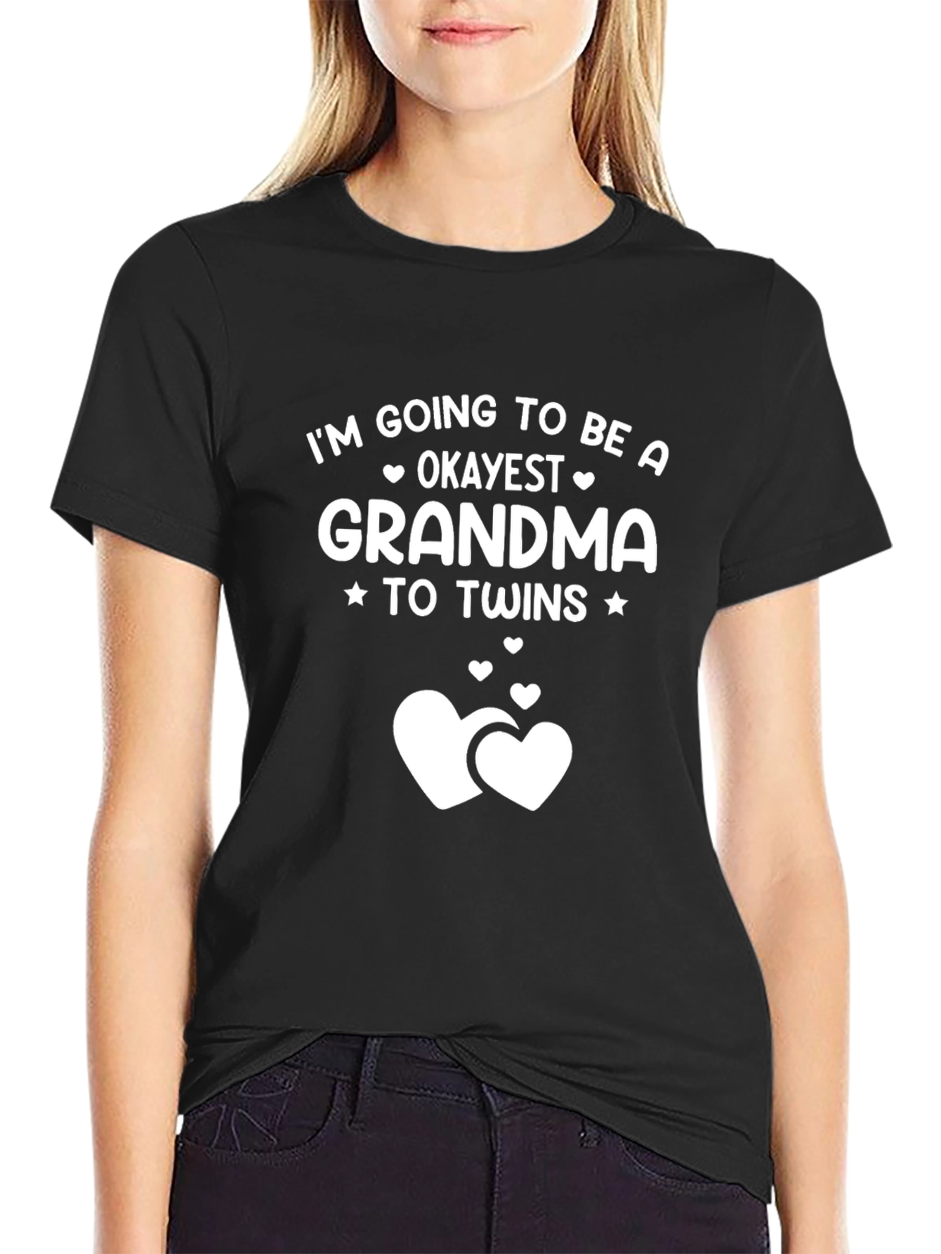 Okayest Grandma to Twins T-Shirt