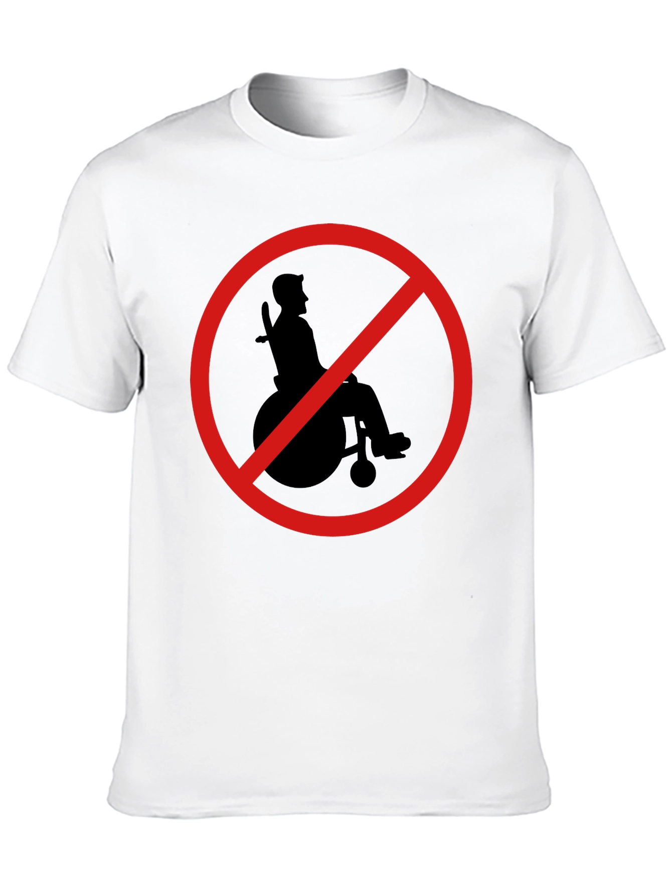 Wheelchair Prohibition T-Shirt
