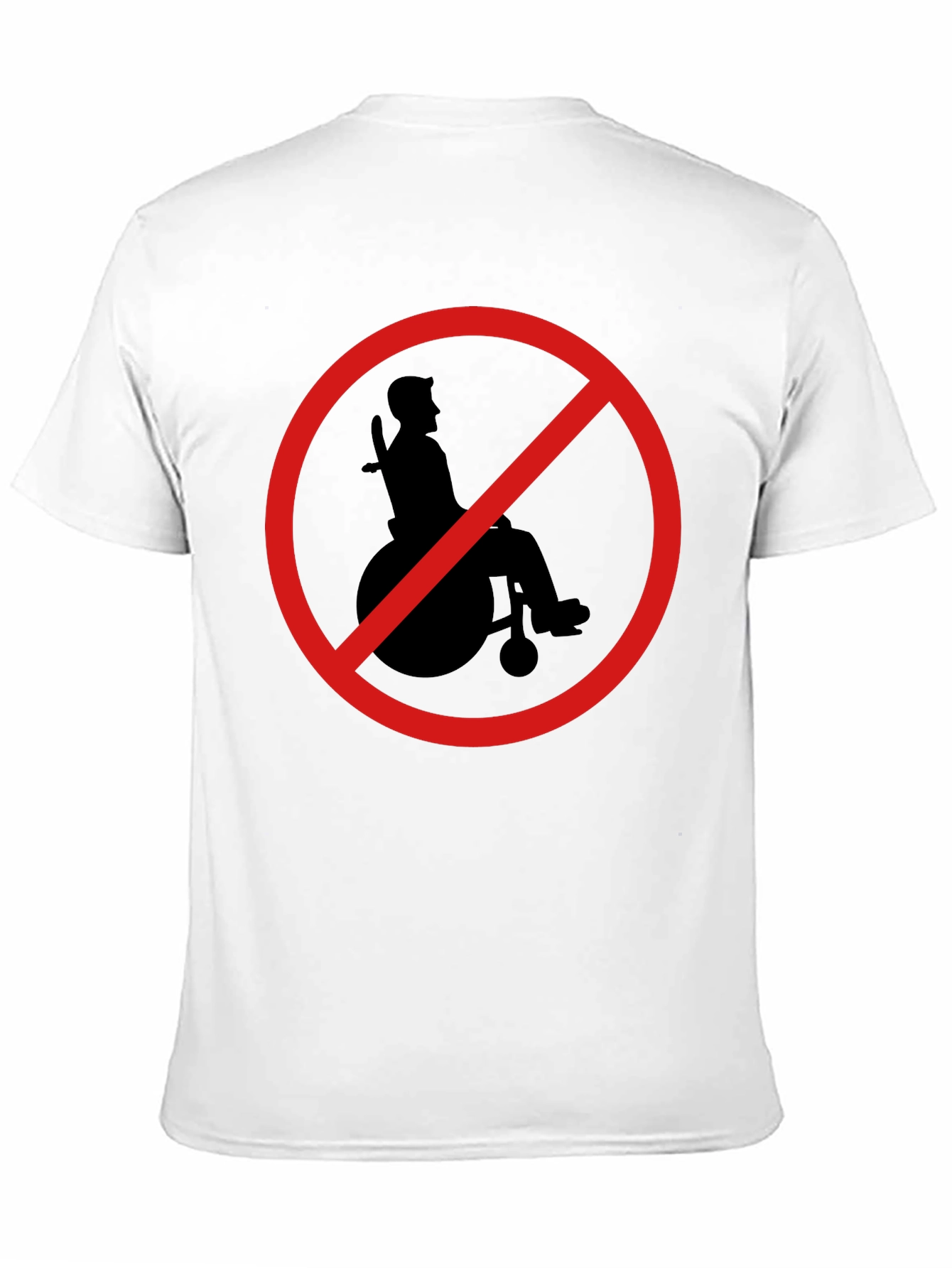 Wheelchair Prohibition T-Shirt