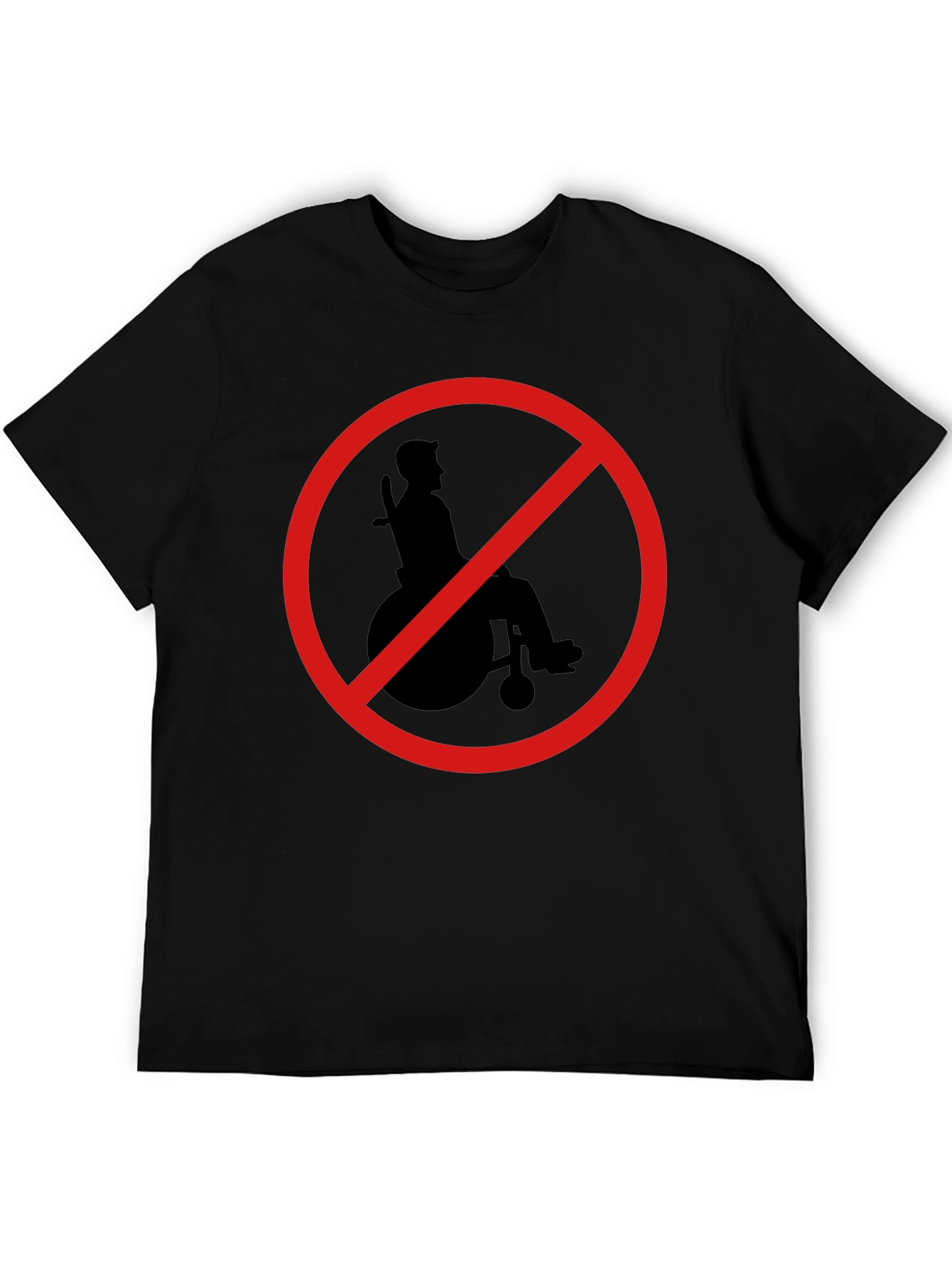 Wheelchair Prohibition T-Shirt