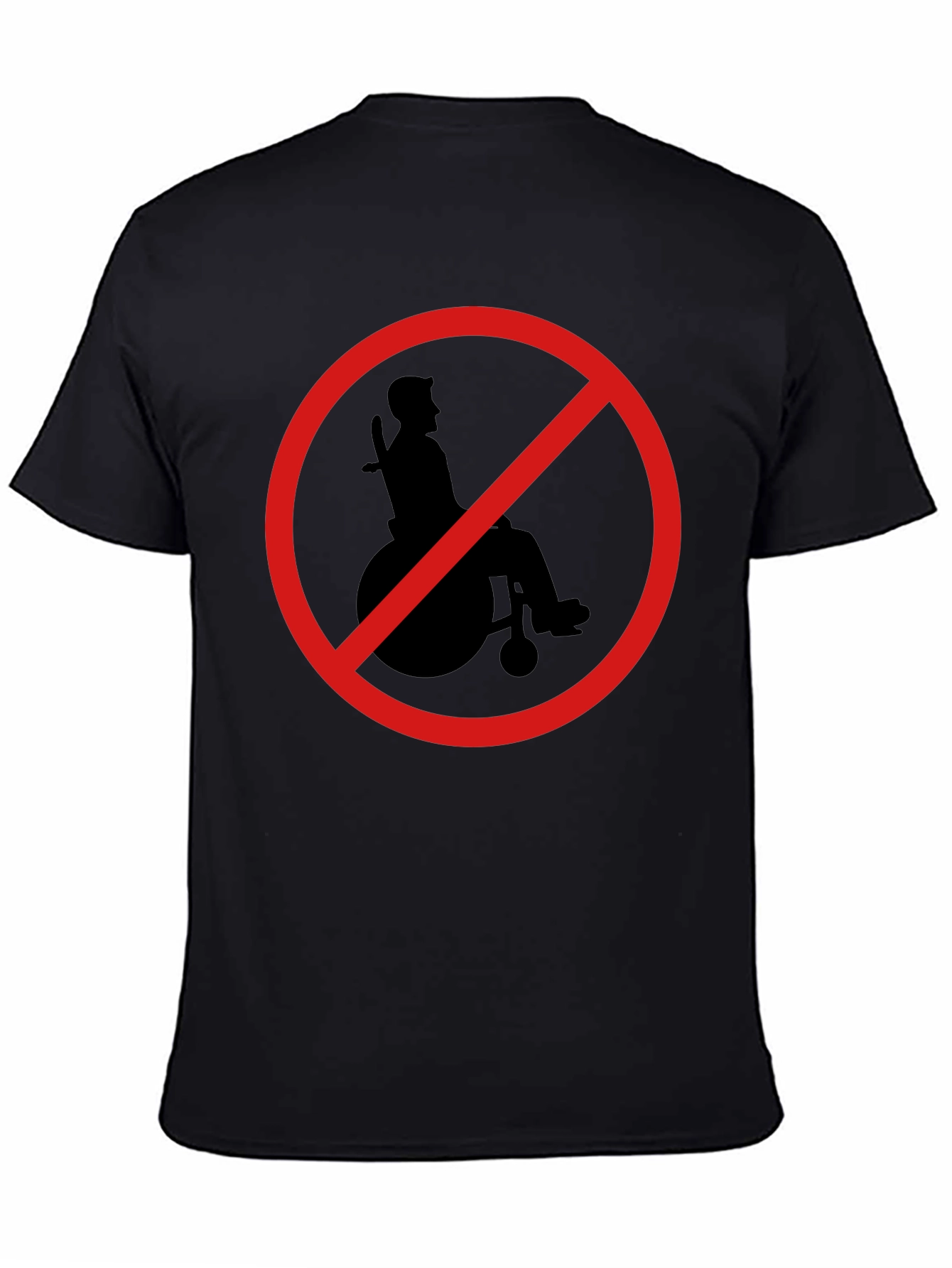Wheelchair Prohibition T-Shirt