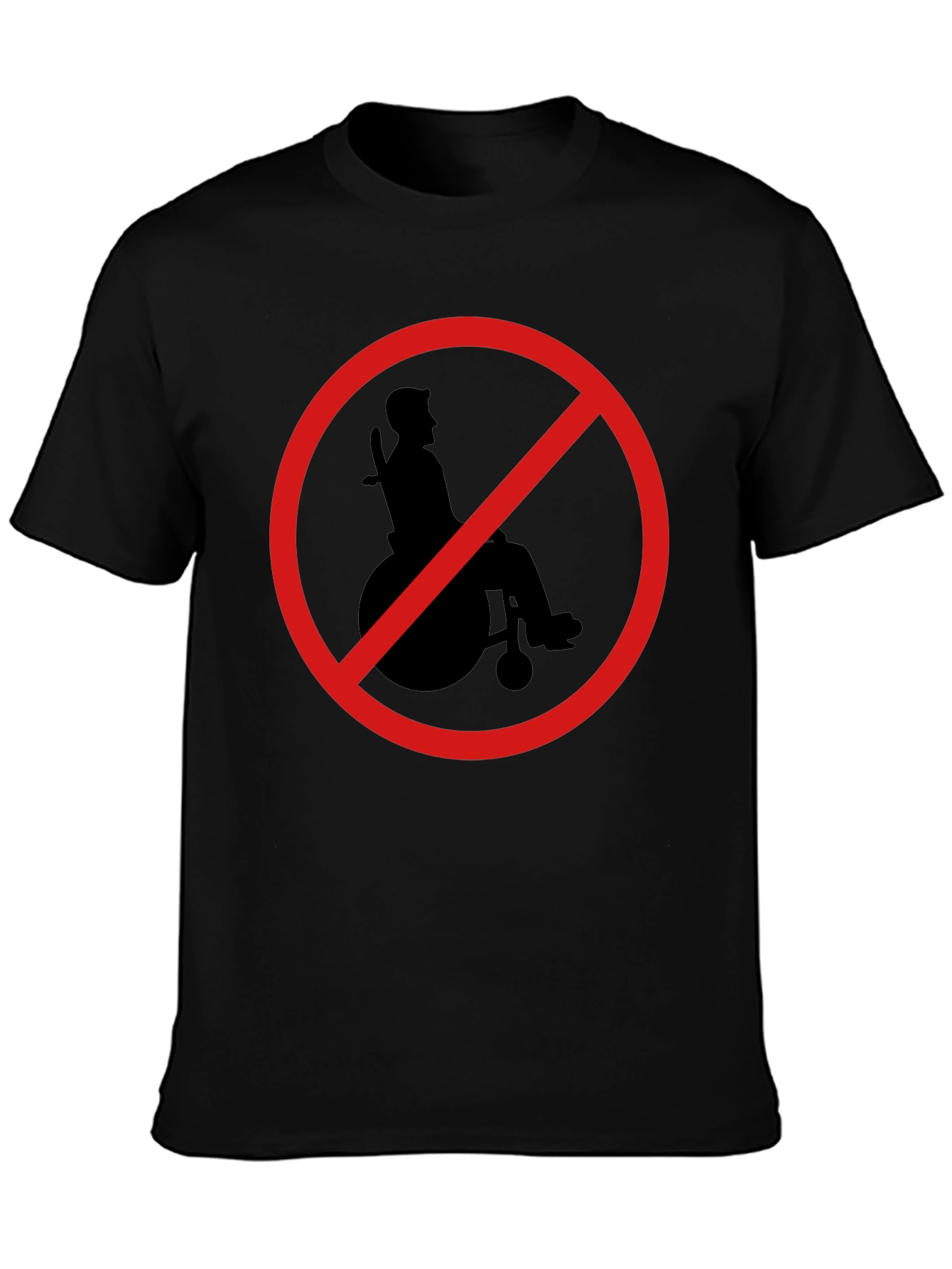 Wheelchair Prohibition T-Shirt