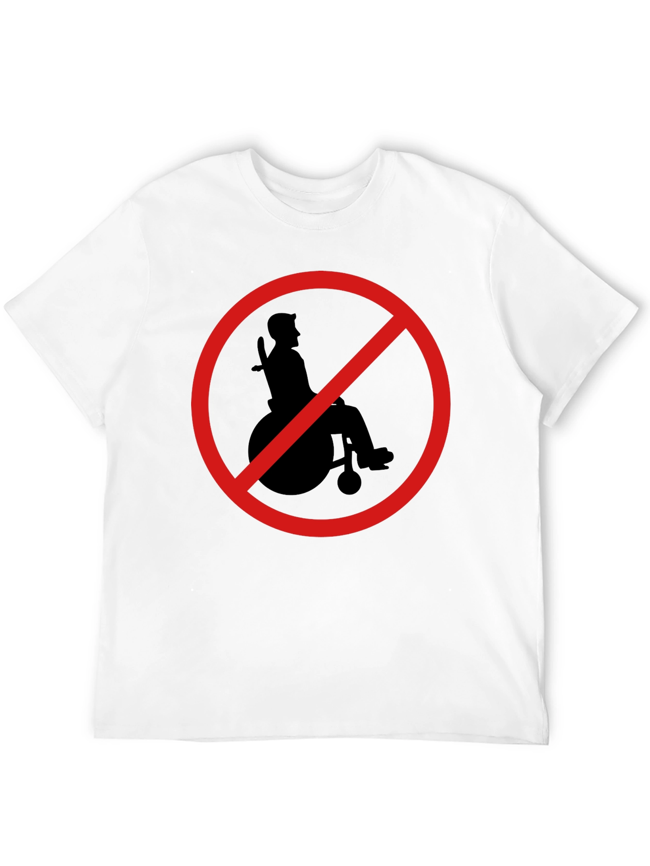 Wheelchair Prohibition T-Shirt