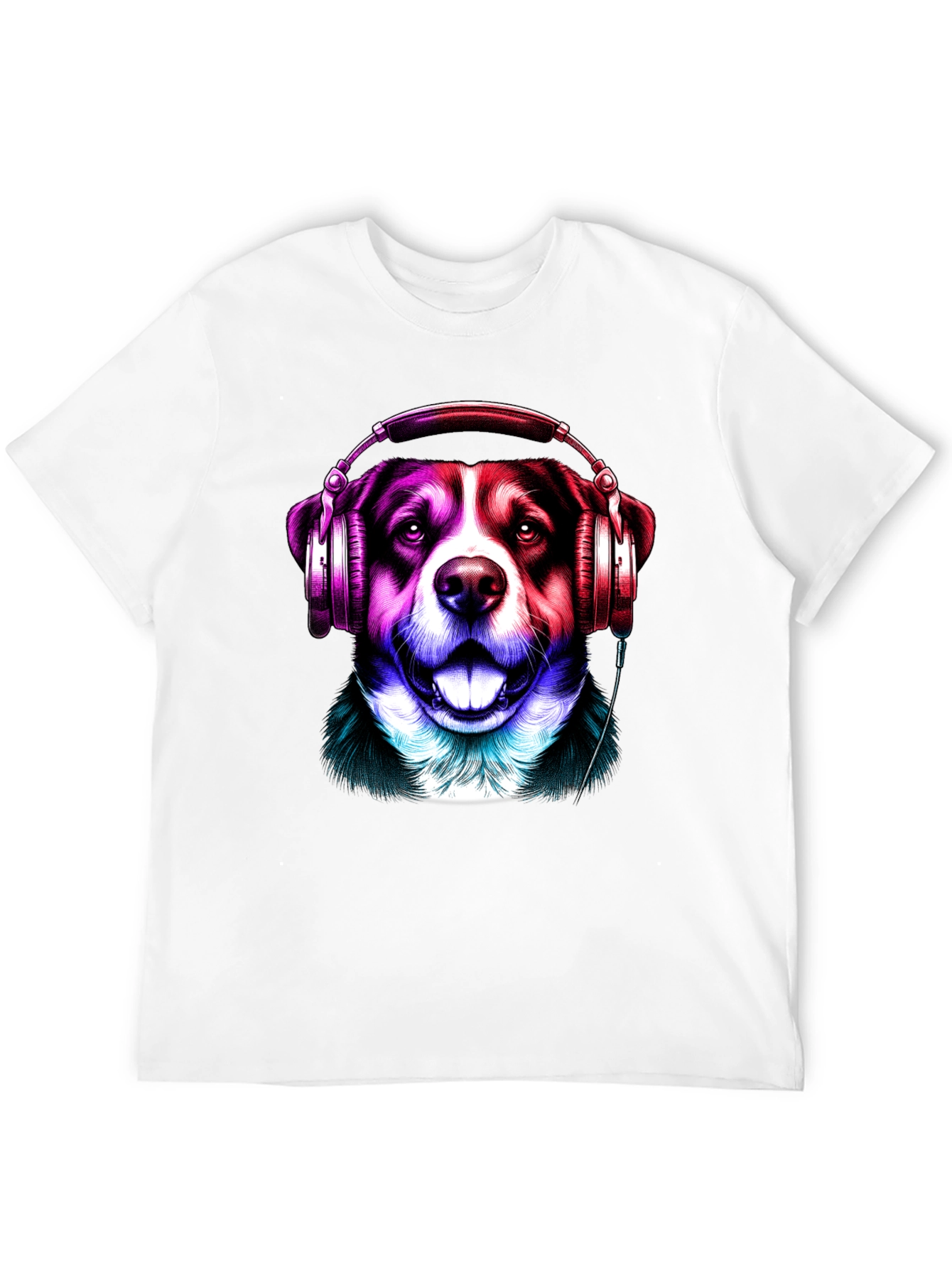 Australian Shepherd Music T-Shirt – Colorful Dog Lover Tee