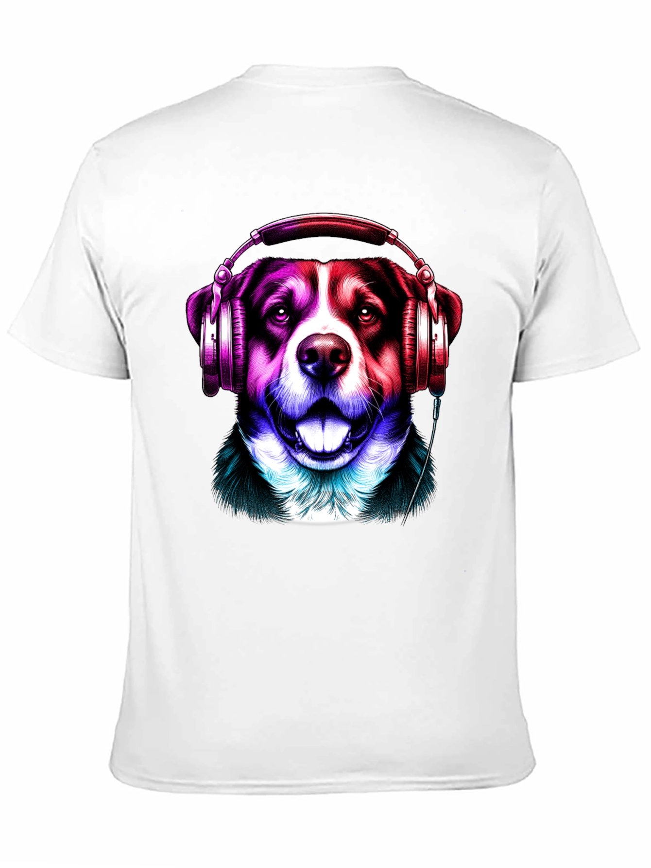 Australian Shepherd Music T-Shirt – Colorful Dog Lover Tee