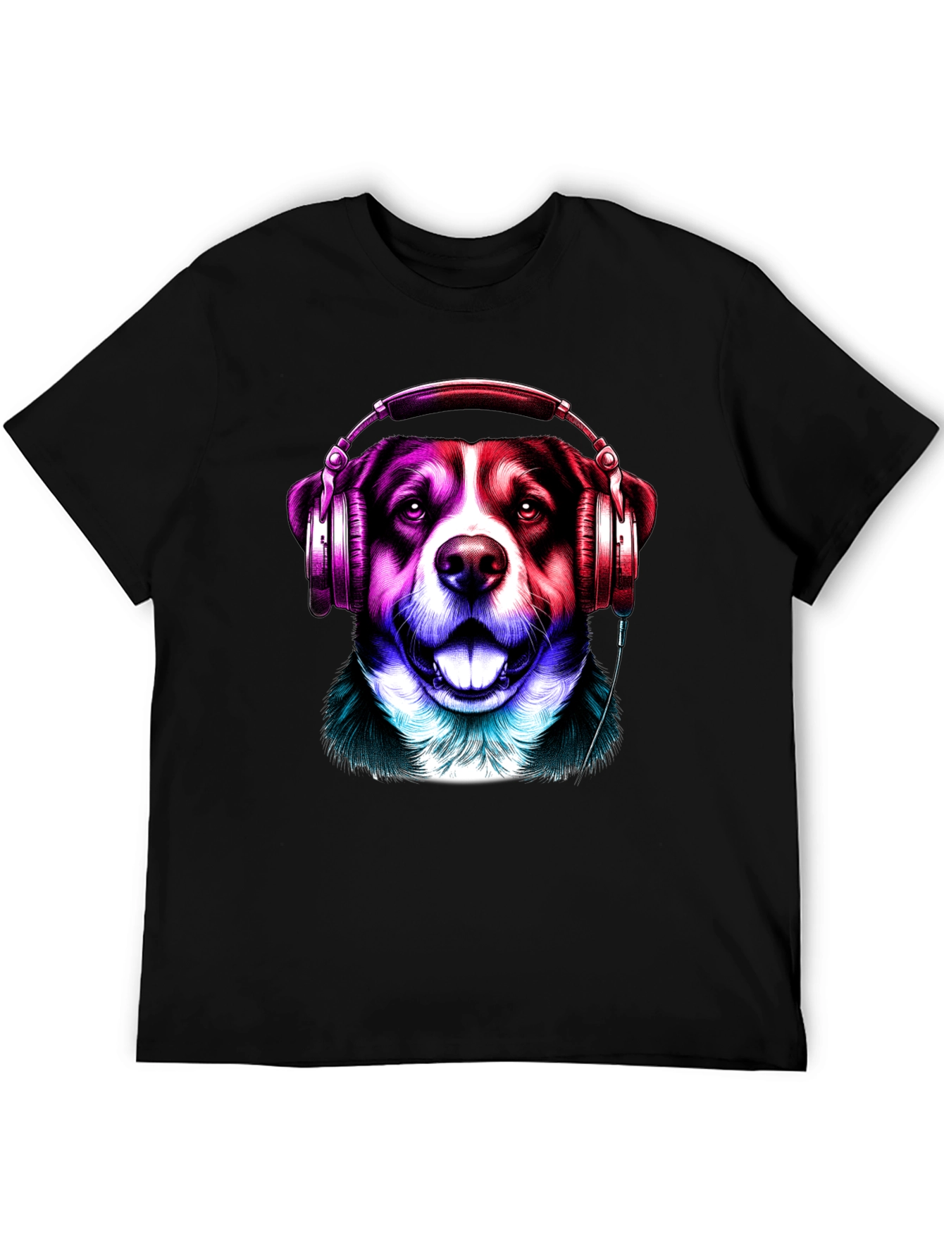Australian Shepherd Music T-Shirt – Colorful Dog Lover Tee