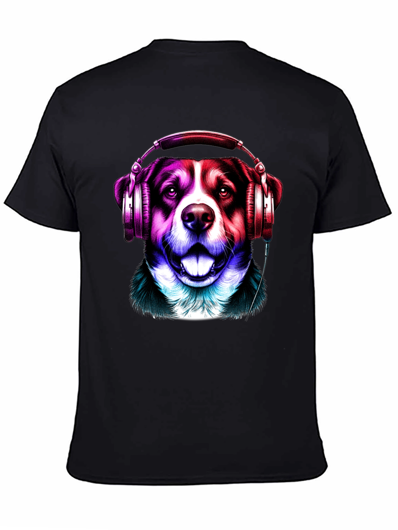 Australian Shepherd Music T-Shirt – Colorful Dog Lover Tee