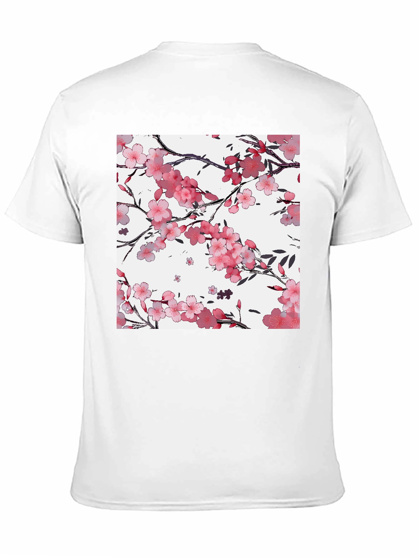 Cherry Blossom Graphic Print T-Shirt