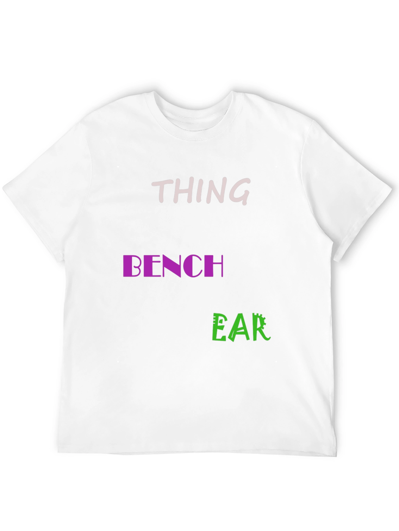 Thing Bench Ear Mens Black T-Shirt