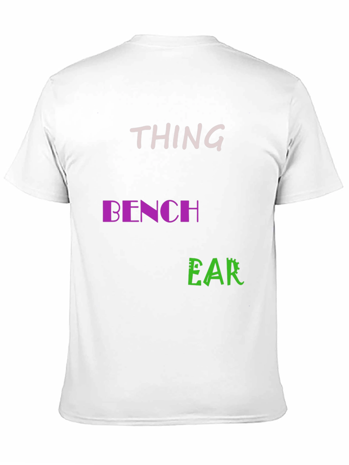 Thing Bench Ear Mens Black T-Shirt