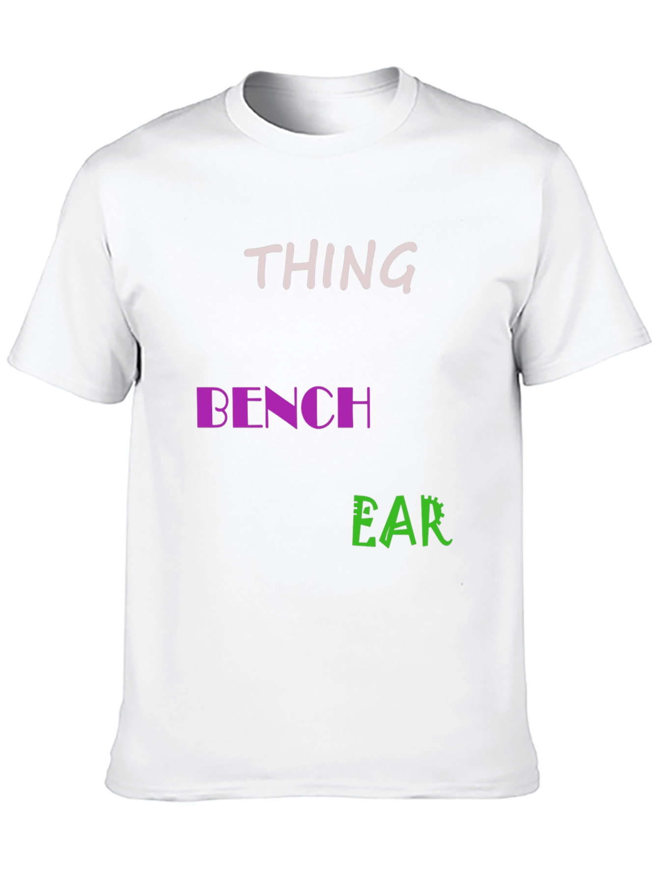 Thing Bench Ear Mens Black T-Shirt