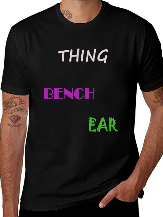 Thing Bench Ear Mens Black T-Shirt