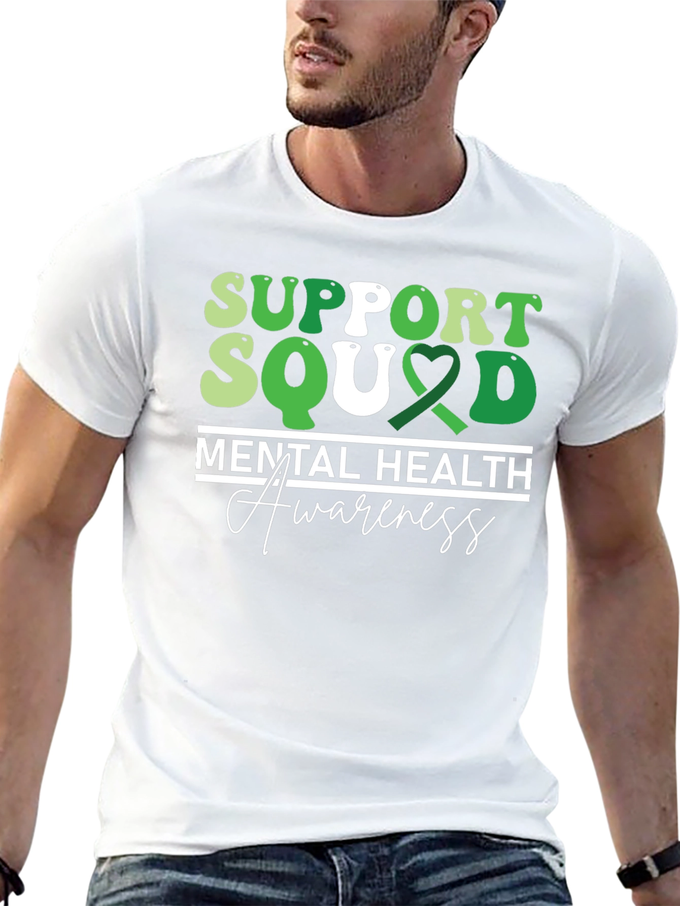 Support Squad Mental Health Awareness T-Shirt