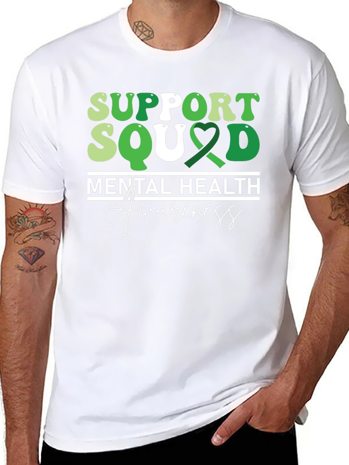Support Squad Mental Health Awareness T-Shirt