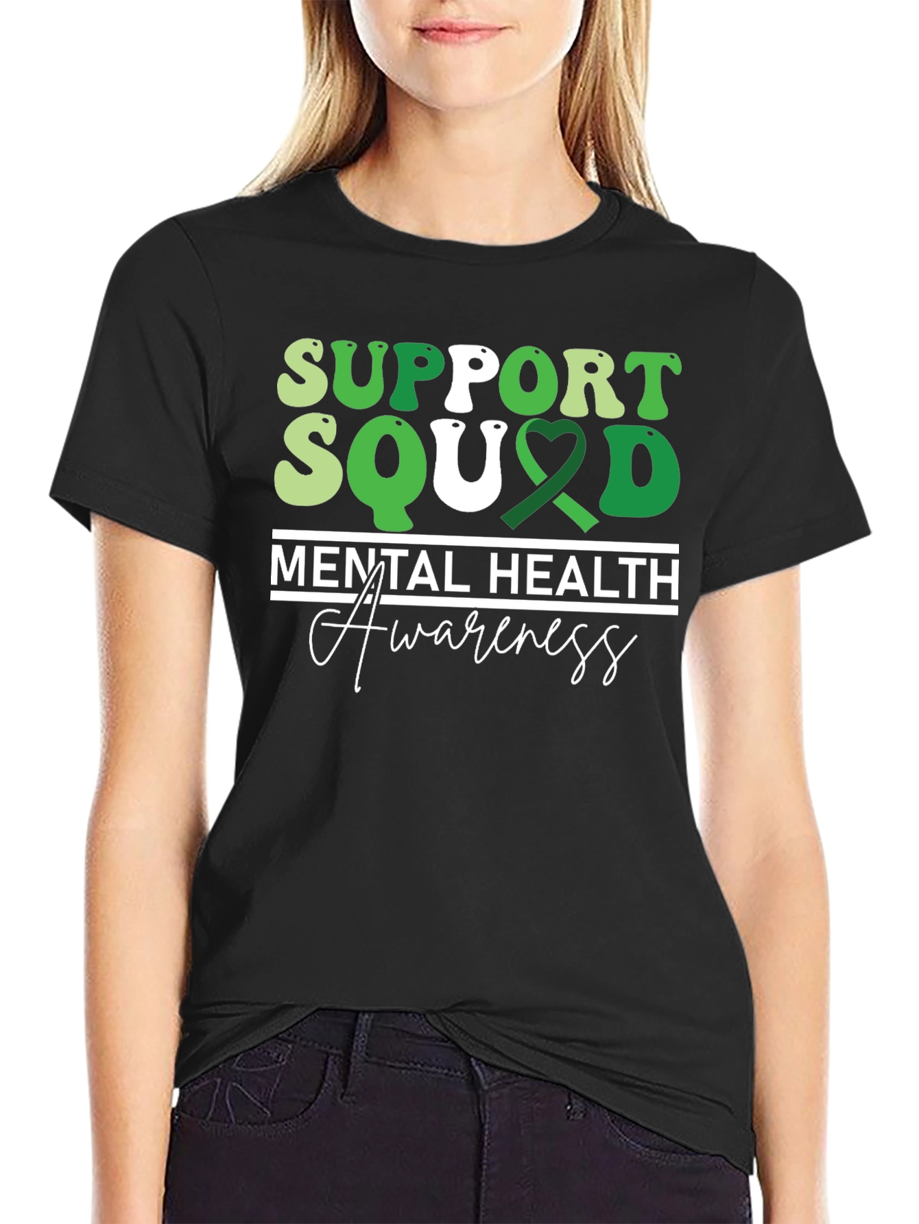 Support Squad Mental Health Awareness T-Shirt