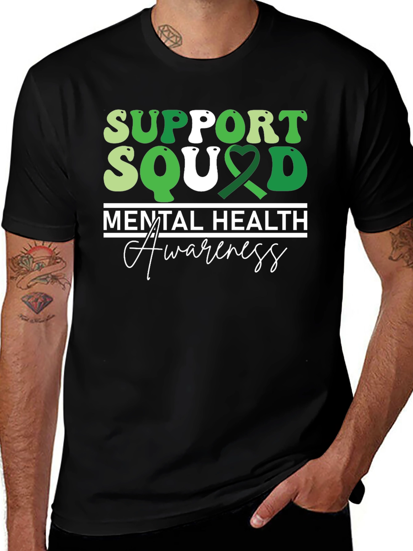 Support Squad Mental Health Awareness T-Shirt