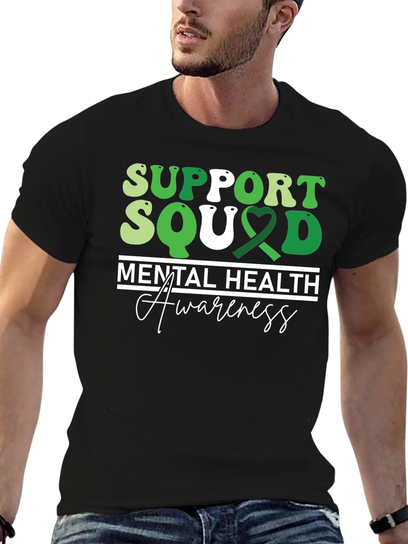 Support Squad Mental Health Awareness T-Shirt