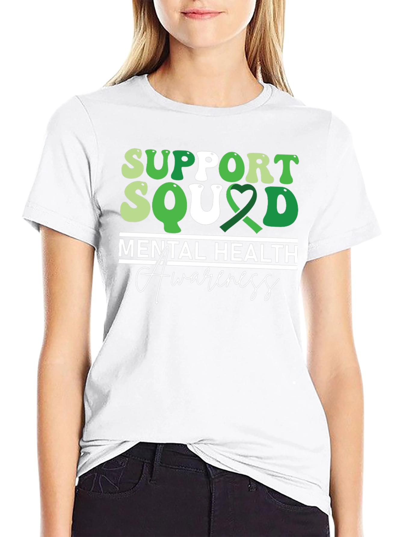 Support Squad Mental Health Awareness T-Shirt