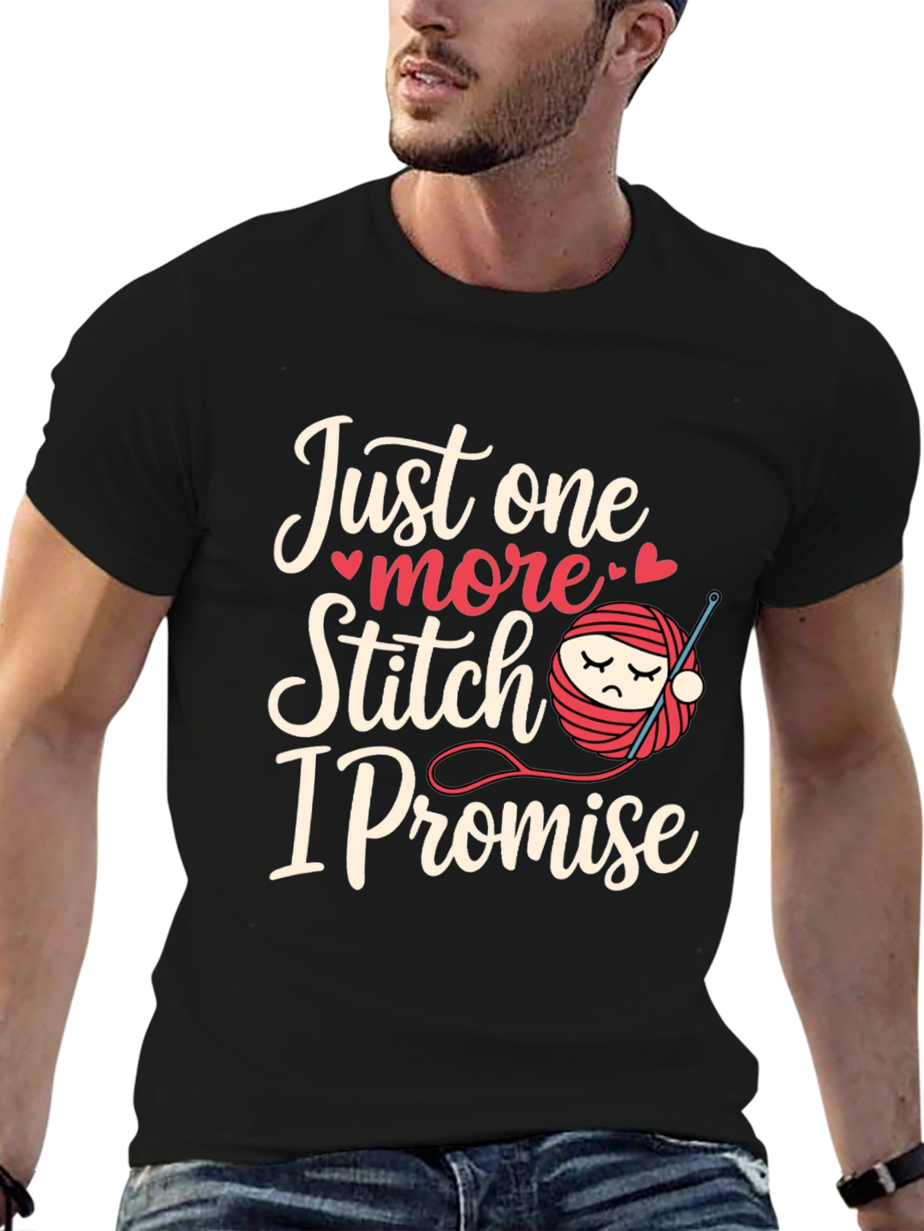 Just One More Stitch I Promise T-Shirt
