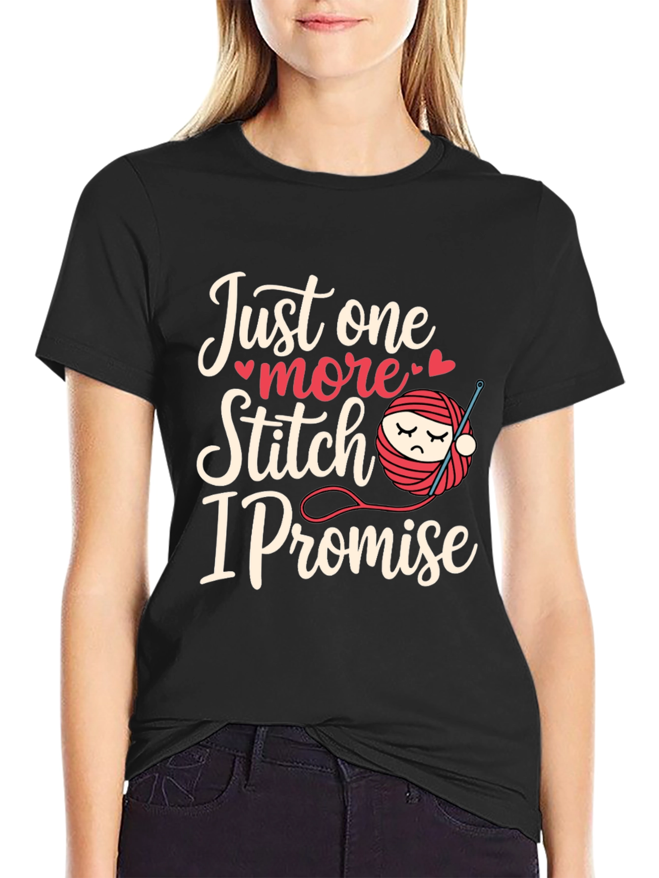 Just One More Stitch I Promise T-Shirt