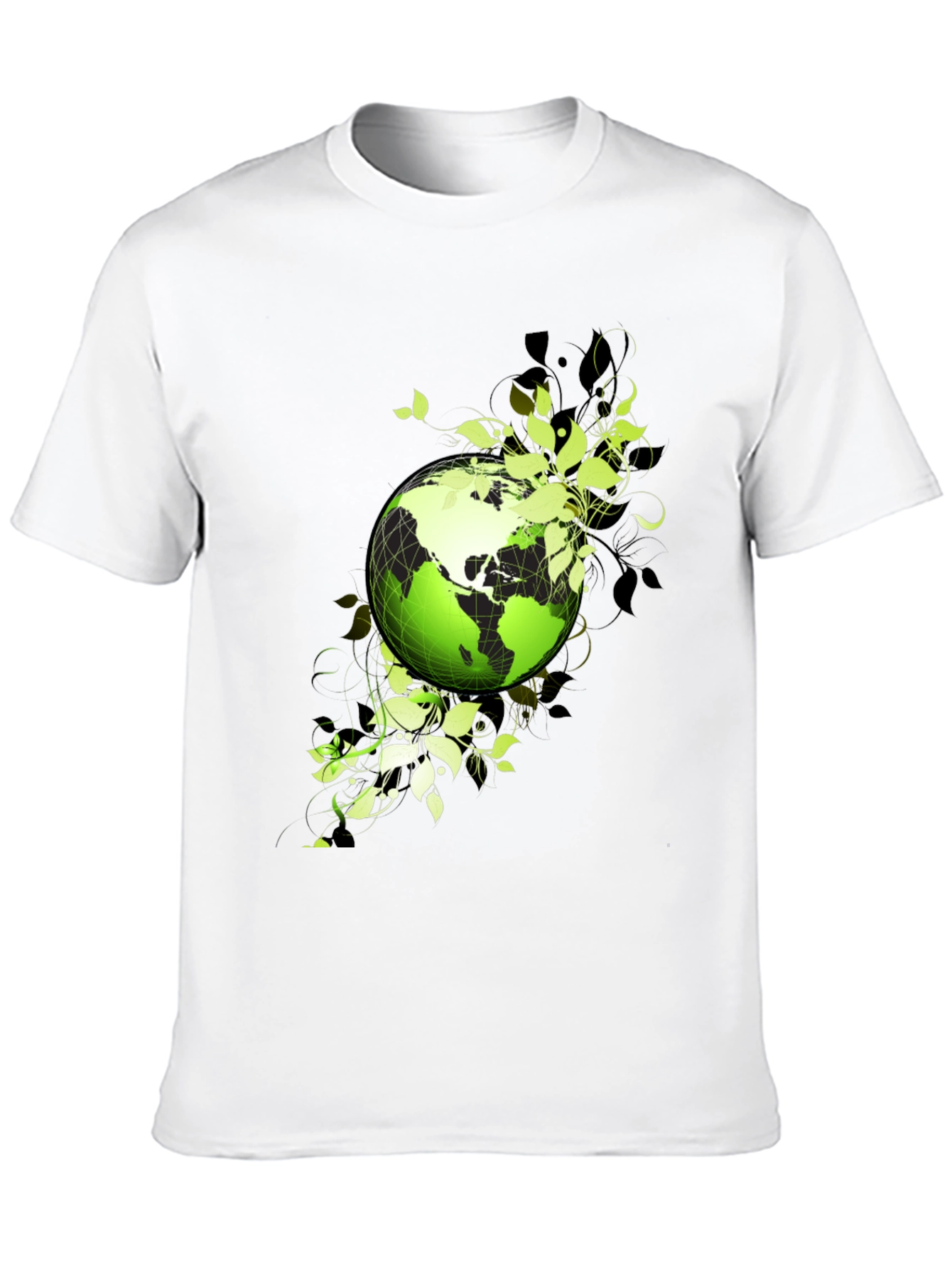 Eco Earth Graphic T-Shirt - Black