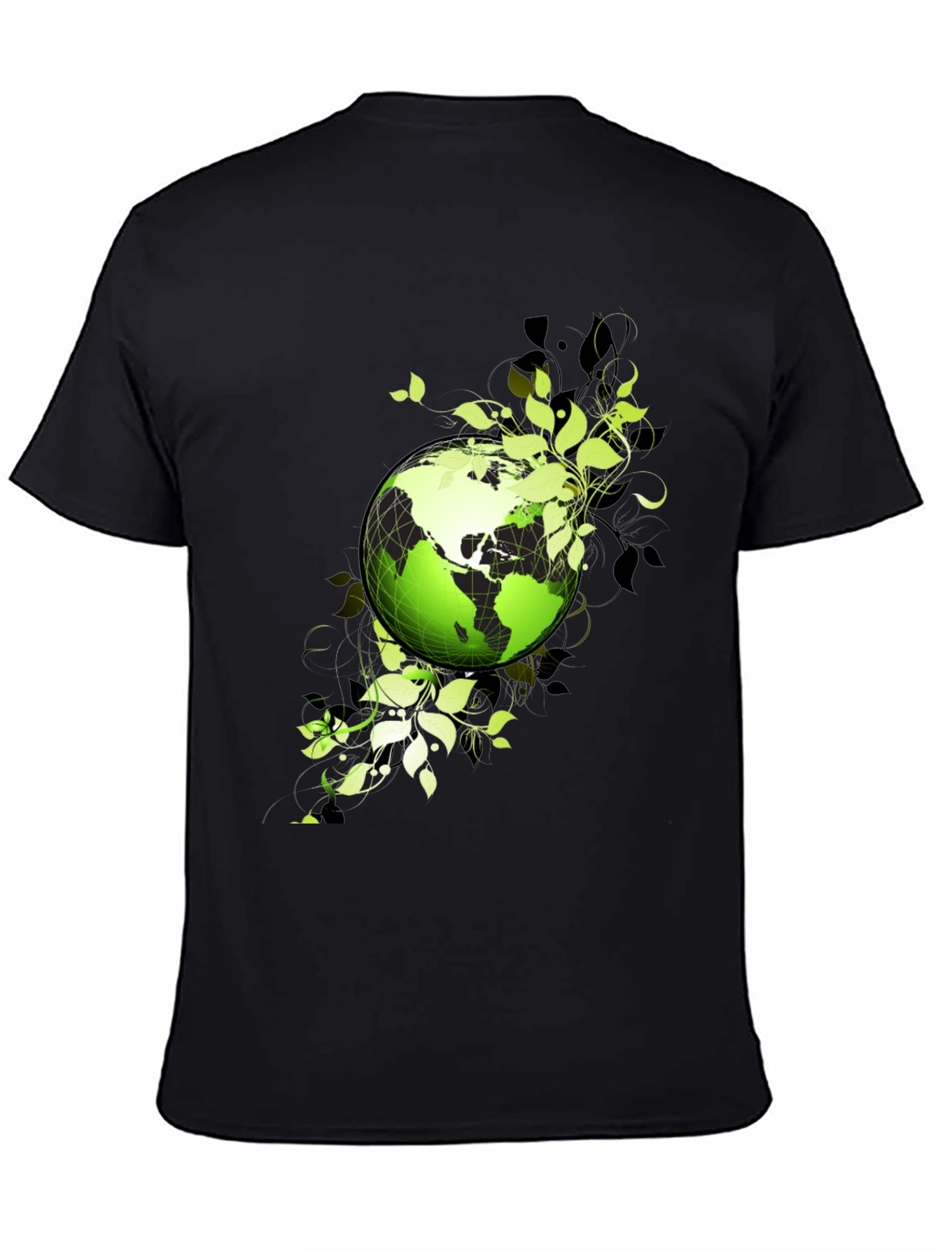 Eco Earth Graphic T-Shirt - Black
