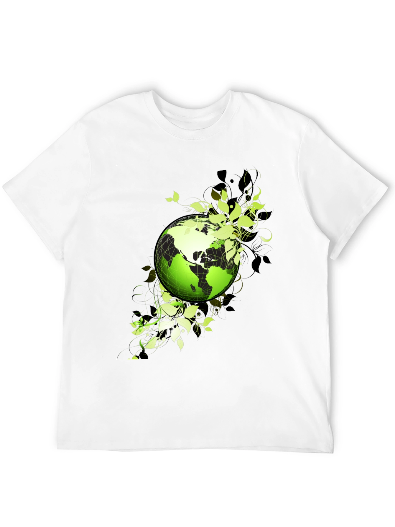 Eco Earth Graphic T-Shirt - Black