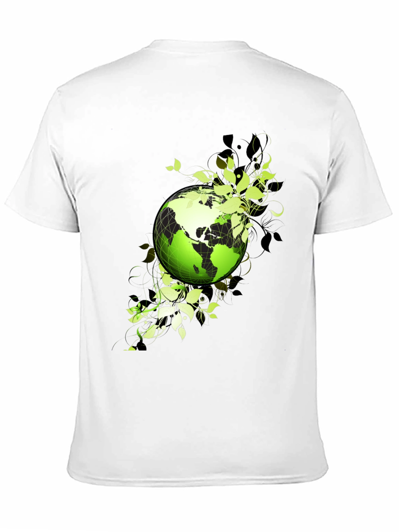 Eco Earth Graphic T-Shirt - Black
