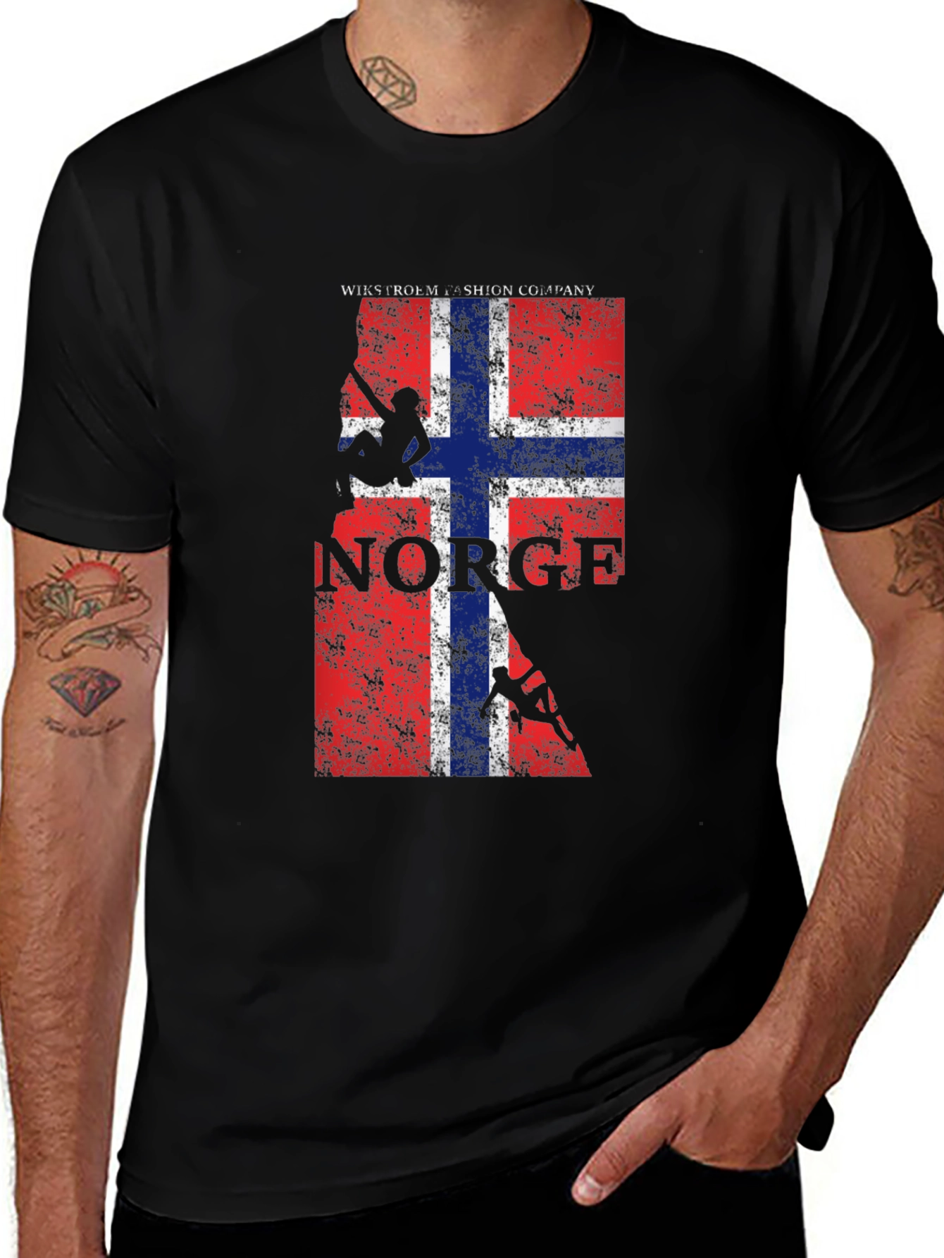 Norway Flag Climbing T-Shirt