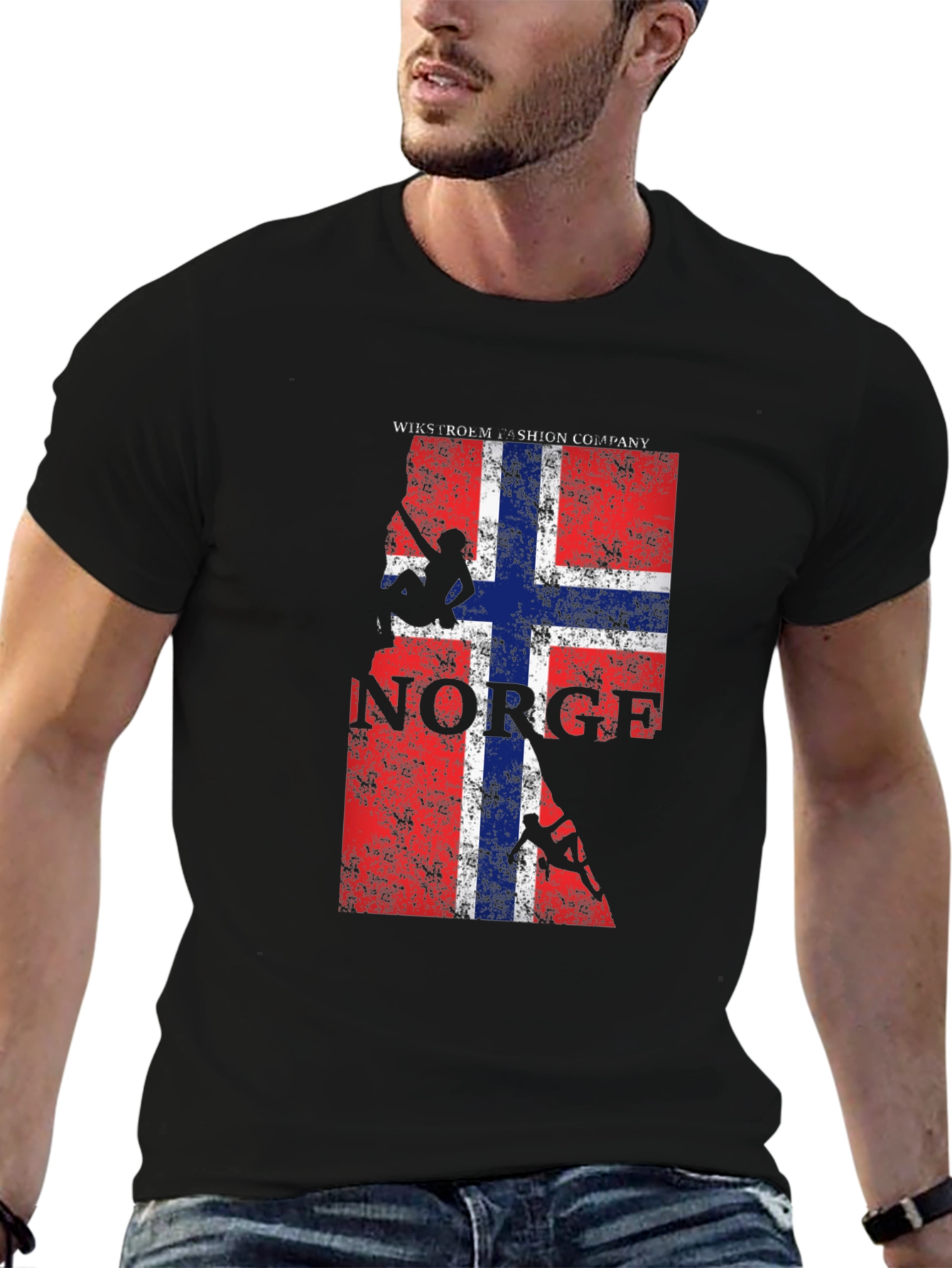 Norway Flag Climbing T-Shirt