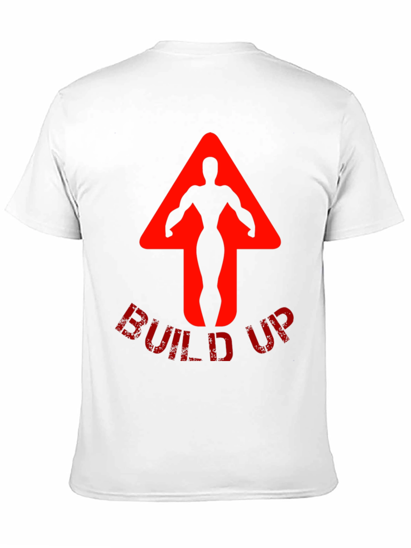 Build Up Graphic Tee - Black Cotton T-Shirt
