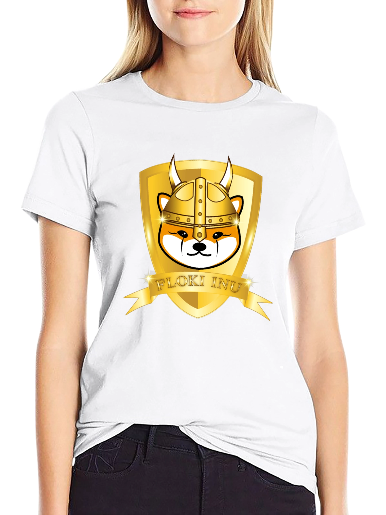 Floki Inu Viking Black T-Shirt
