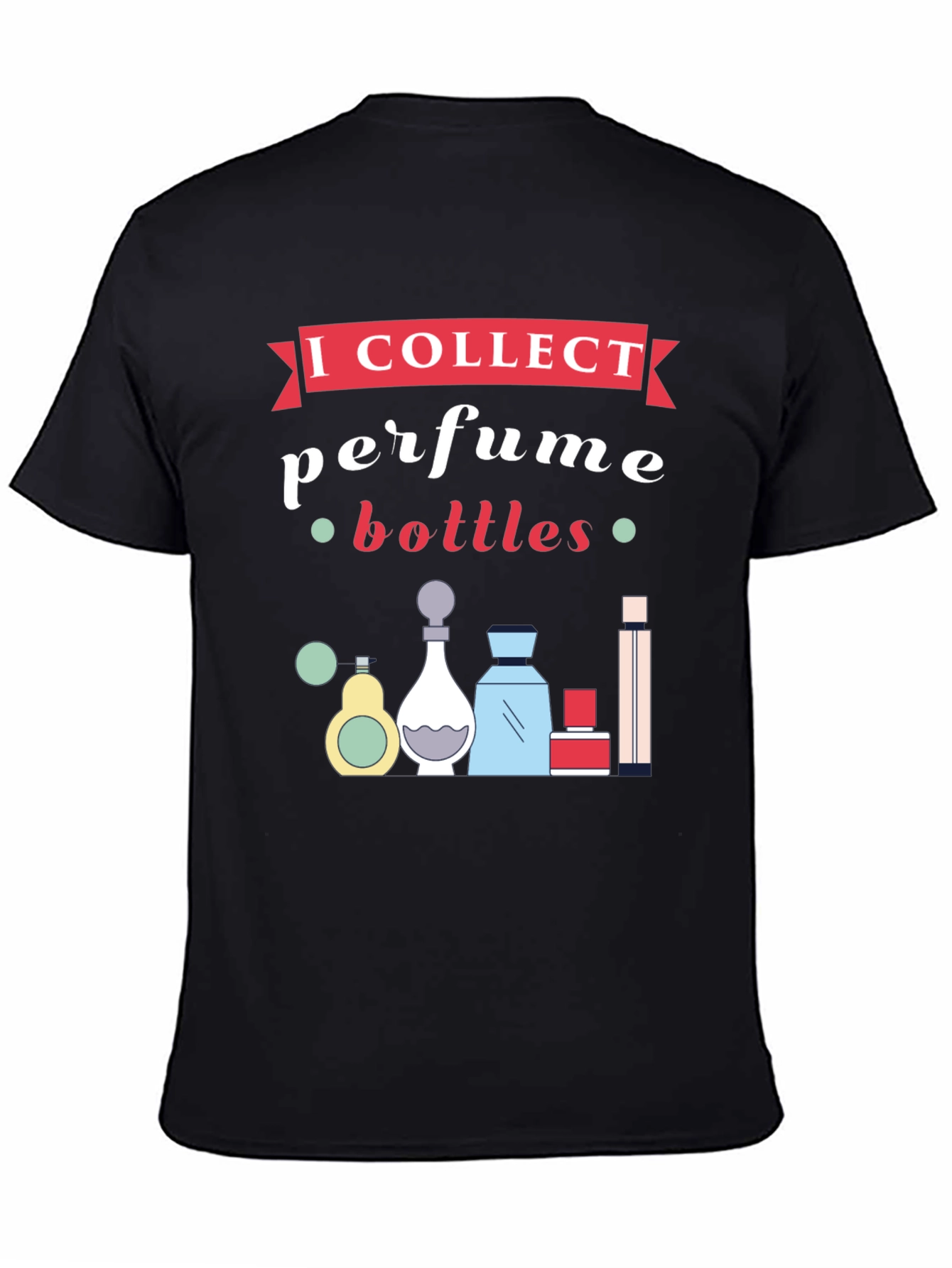 Perfume Bottles Collector Graphic T-Shirt