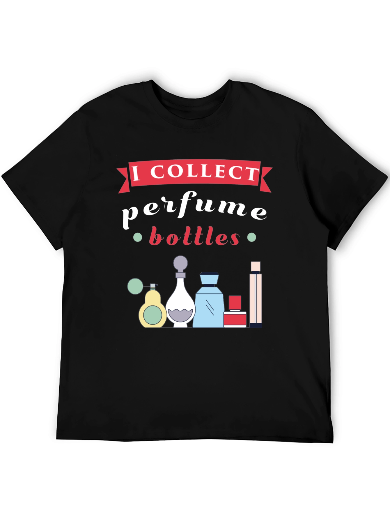 Perfume Bottles Collector Graphic T-Shirt