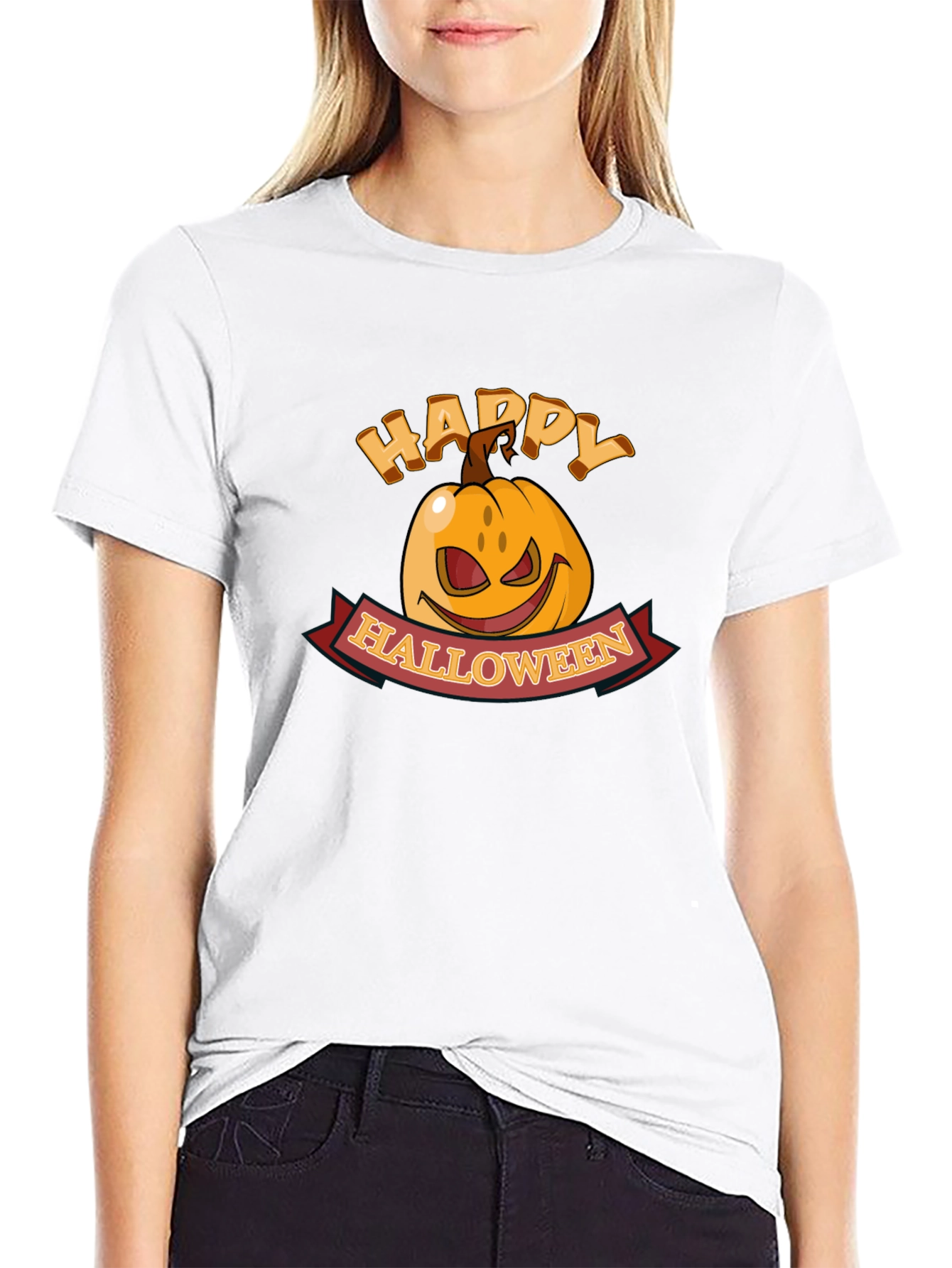 Happy Halloween Pumpkin T-Shirt