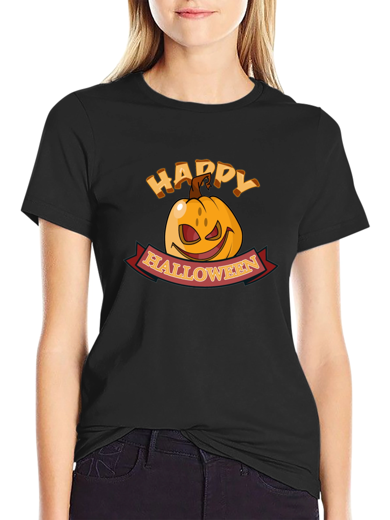 Happy Halloween Pumpkin T-Shirt